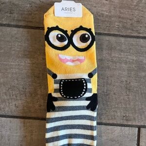 BRAND NEW - Super cute Minion socks